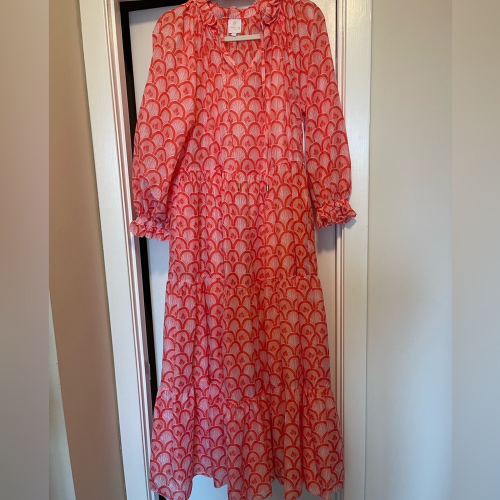 NWT! j.Marie | The Scarlette Long Sleeve Maxi Dress | xs